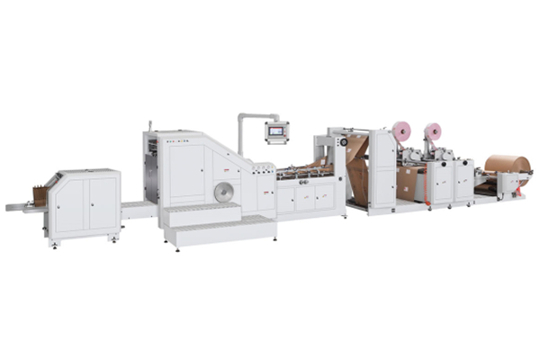 LSB-450LD+TP 全自動(dòng)貼片模切提手(派奇)紙袋機(jī)